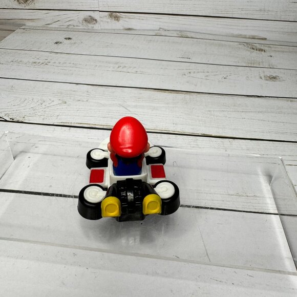 Mario & Luigi Nintendo Super Mario Bros. Kart Pull-Back Car McDonalds Happy Meal - Picture 9 of 10